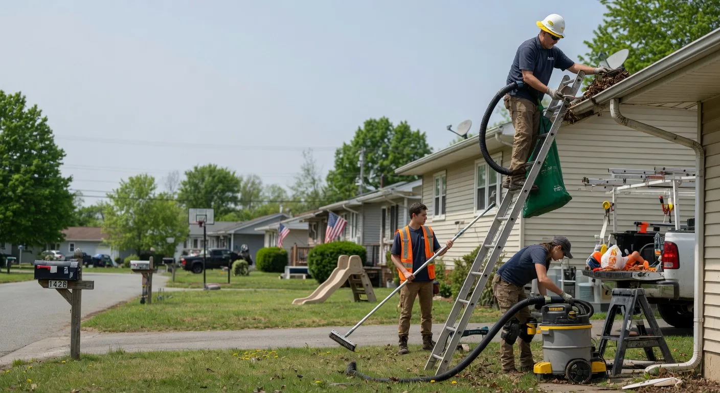 Gutter Installation in Carlock, IL near me